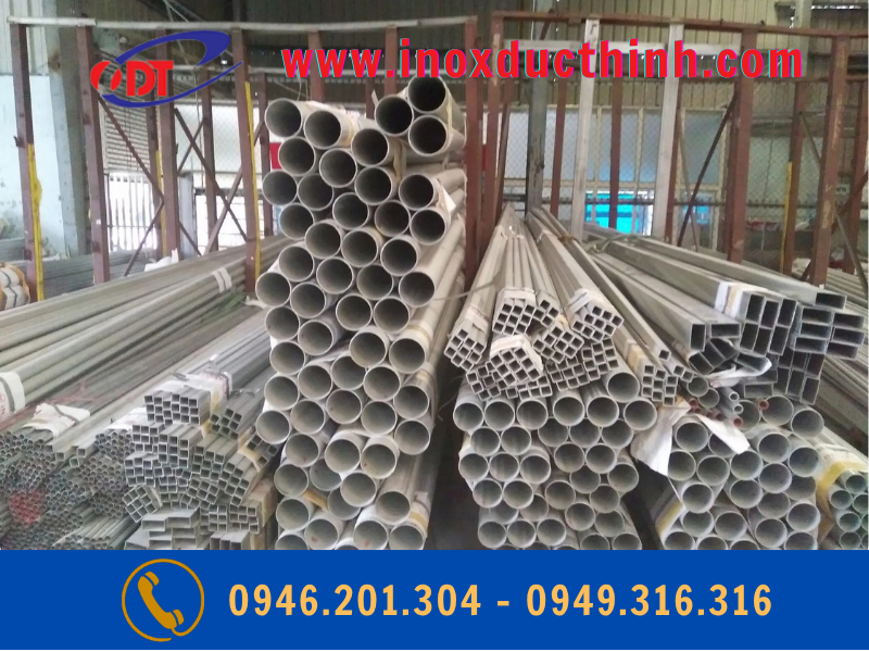 ỐNG INOX CÔNG NGHIỆP HOÀNG VŨ Ø21.7, Ø27.2, Ø34