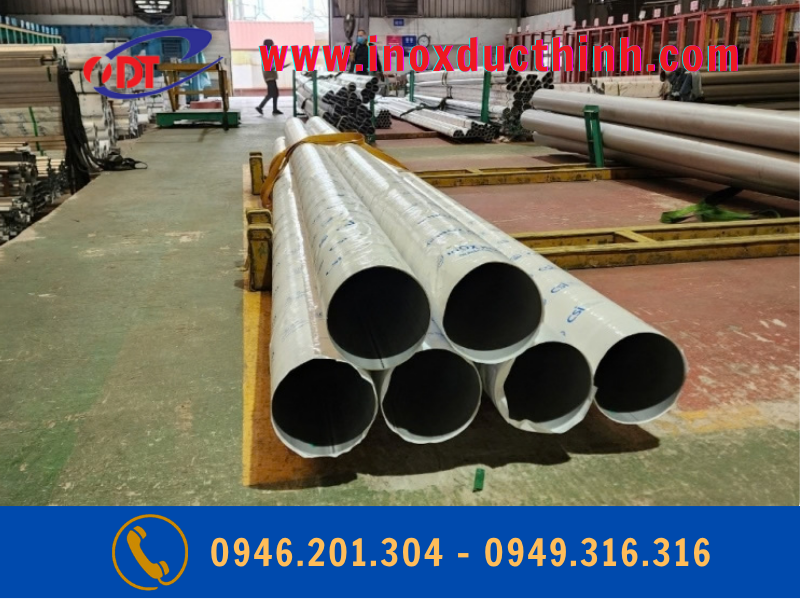 ỐNG INOX CÔNG NGHIỆP HOÀNG VŨ Ø114.3, Ø139.8
