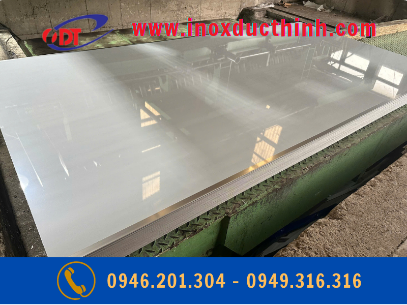 TẤM INOX 304/2B DÀY 2LY KHỔ 1249MM