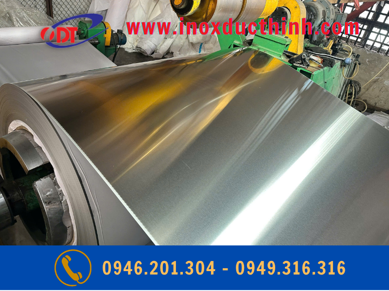 CẮT INOX 304 NO.4 DÀY 1.2MM KHỔ 1531MM