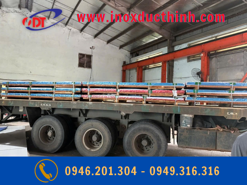 TẤM INOX GƯƠNG MÀU XANH DƯƠNG NHẠT