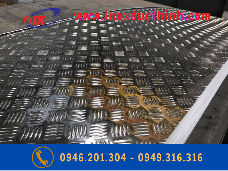 NHÔM GÂN A5052 DÙNG LÀM SÀN CÔNG NGHIỆP 