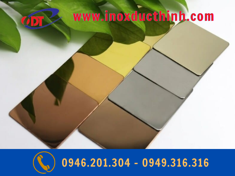 TẤM INOX GƯƠNG MÀU
