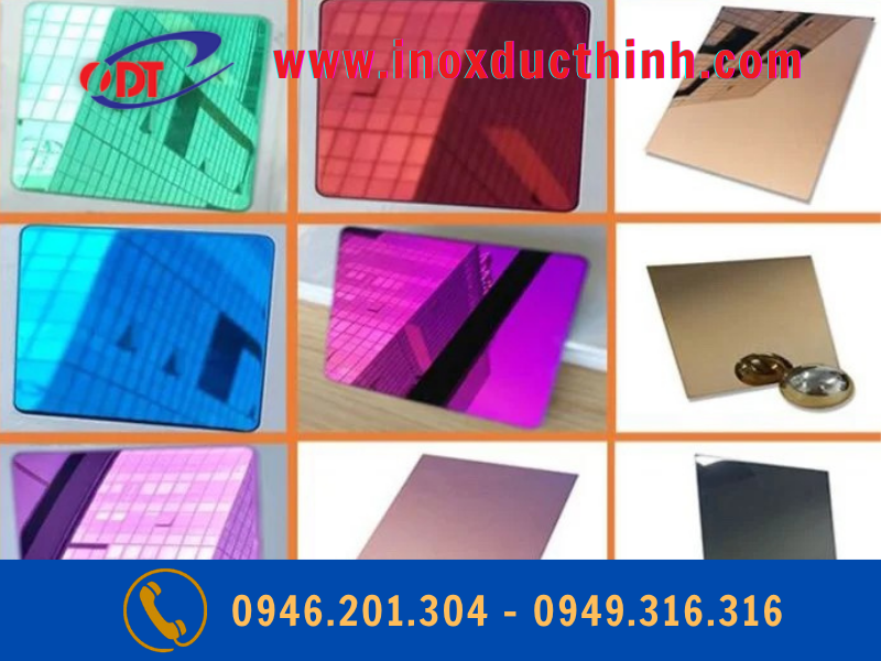TẤM INOX GƯƠNG MÀU CAO CẤP