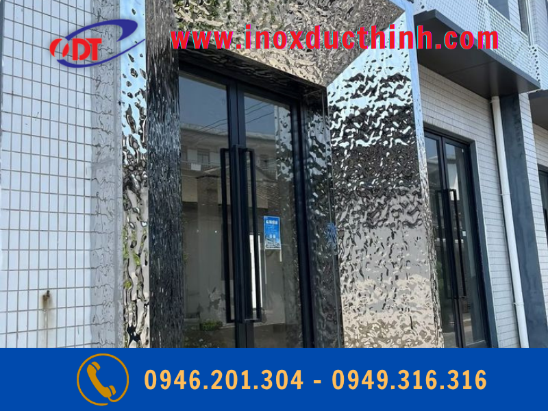 TẤM INOX SÓNG NƯỚC