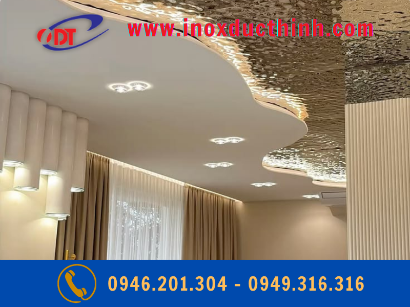 TẤM INOX SÓNG NƯỚC VÂN NHỎ