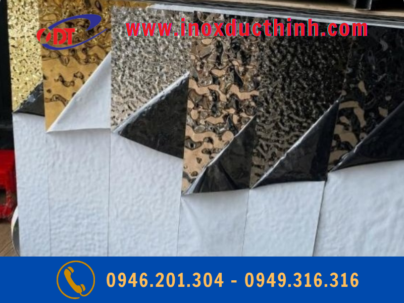TẤM INOX SÓNG NƯỚC