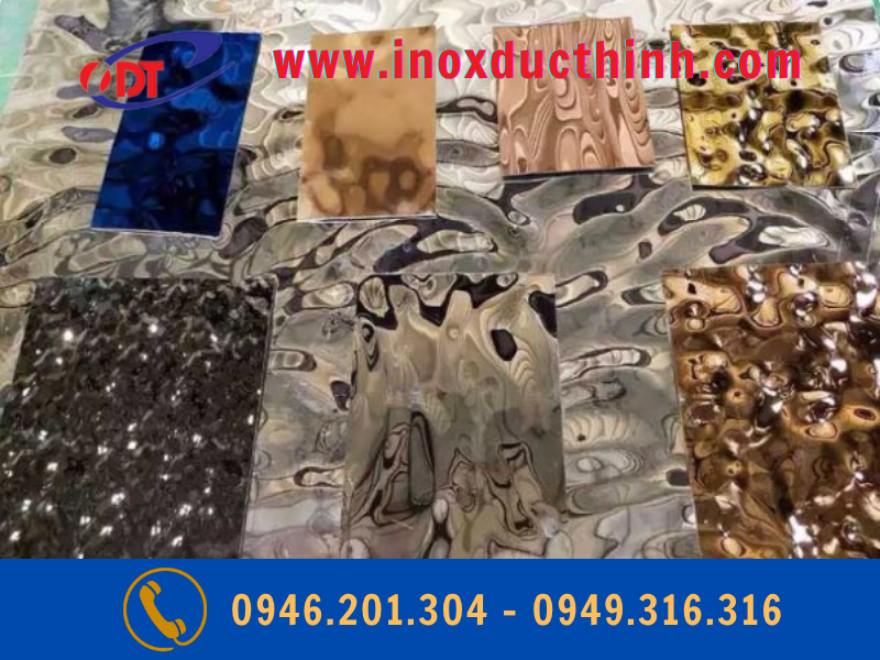 TẤM INOX SÓNG NƯỚC VÂN NHỎ