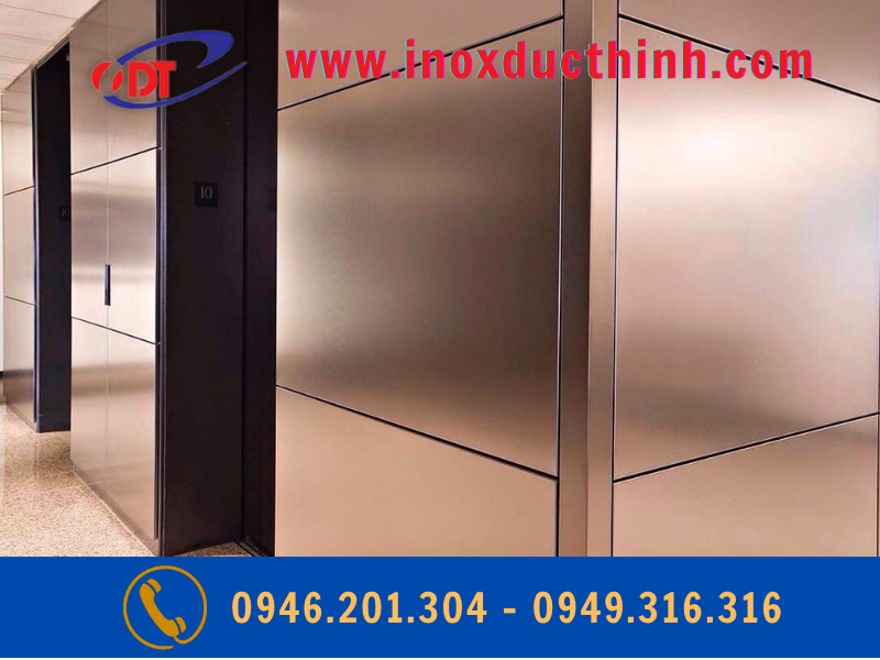 TẤM INOX MÀU VÀNG HỒNG XƯỚC