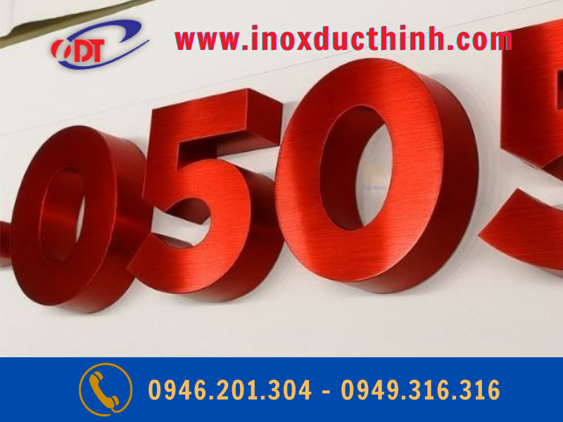 TẤM INOX MÀU ĐỎ XƯỚC