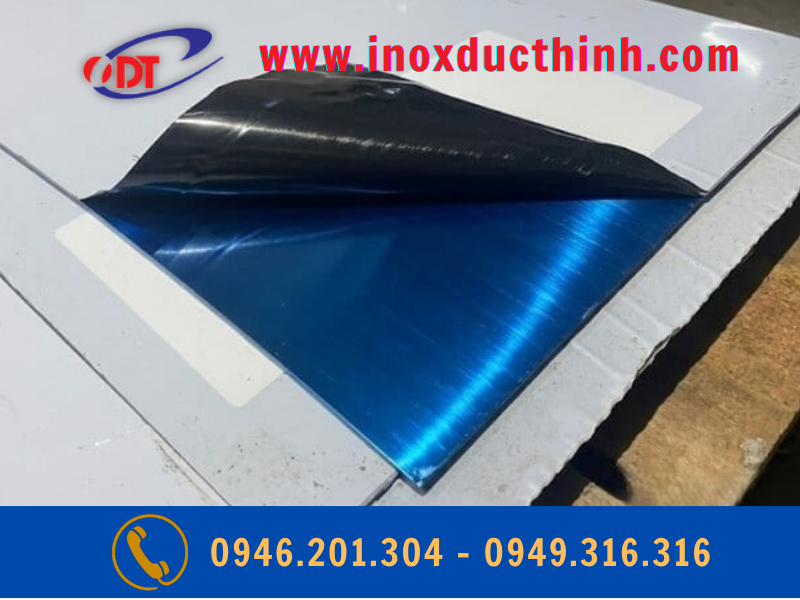 TẤM INOX MÀU XANH COBAN XƯỚC
