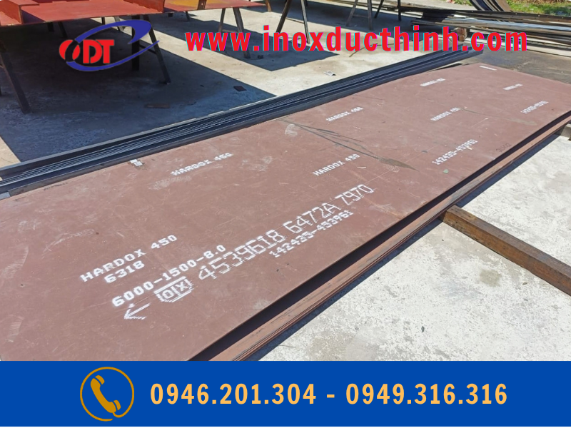 HARDOX 450 CÓ PHÙ HỢP CHO GẦU MÁY XÚC KHÔNG?