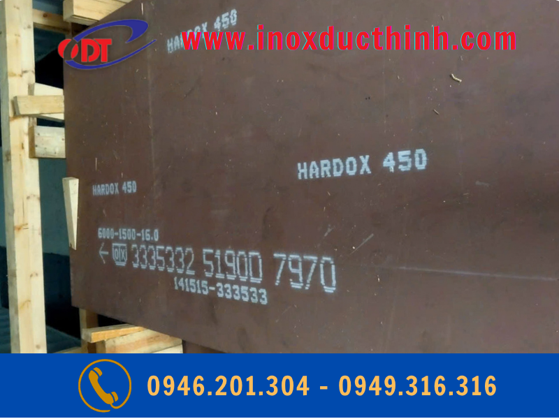 THÉP CHỊU MÀI MÒN HARDOX 450 DÙNG TRONG NHỮNG NGÀNH NÀO?