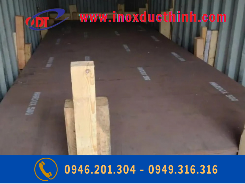 THÉP TẤM HARDOX 400 DÀY 6MM