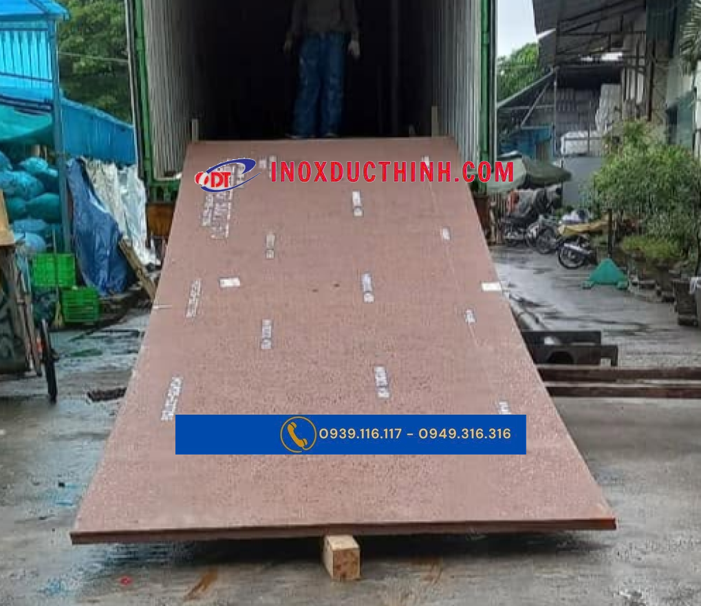 THÉP TẤM HARDOX 400 DÀY 8MM – TẤM CHỊU MÀI MÒN CHO THÙNG XE VÀ MÁNG