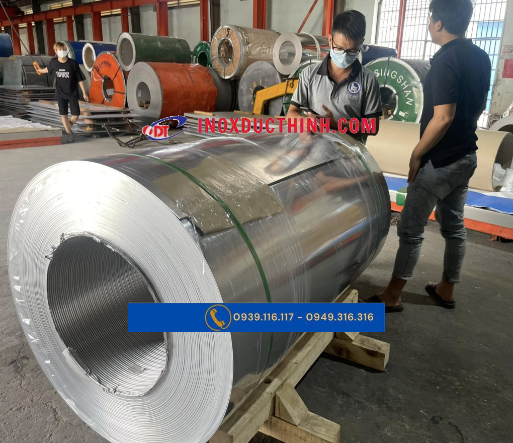 NHÔM CUỘN A1050 H14 2.5MM – CẮT XẢ, XẺ BĂNG THEO YÊU CẦU