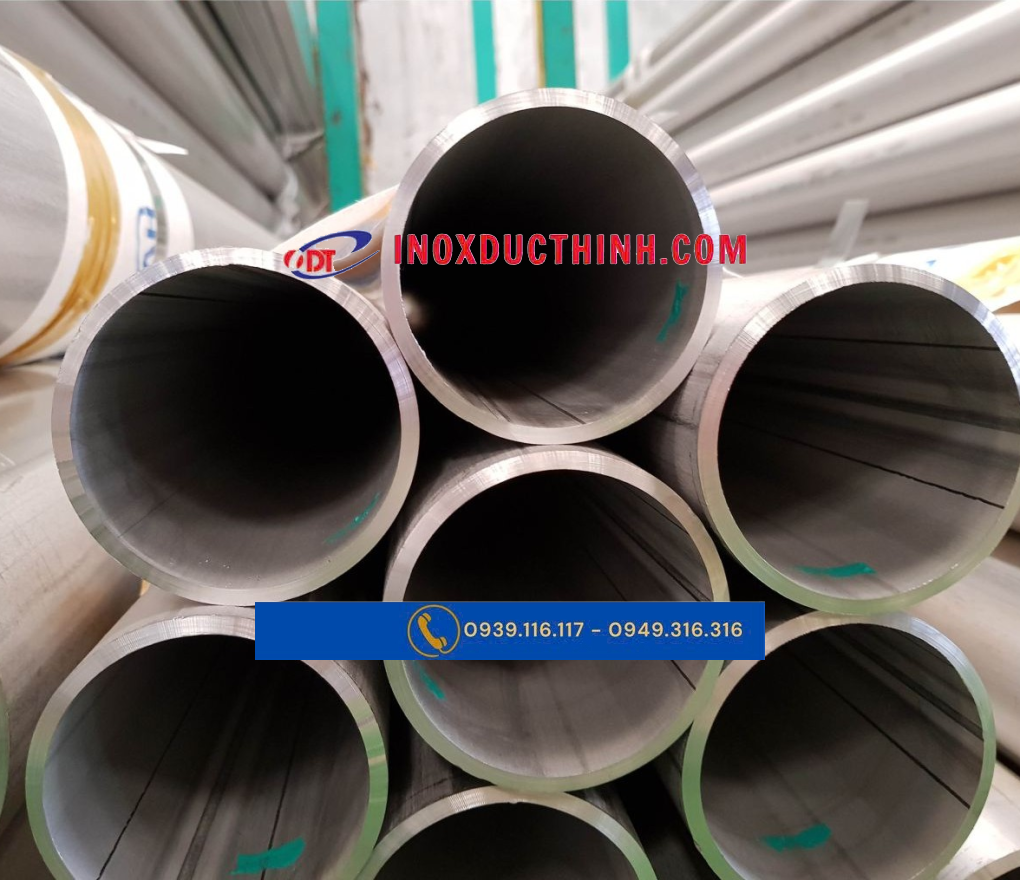 ỐNG INOX CÔNG NGHIỆP HOÀNG VŨ Ø42.7, Ø48.6, Ø60.5 – THÔNG SỐ