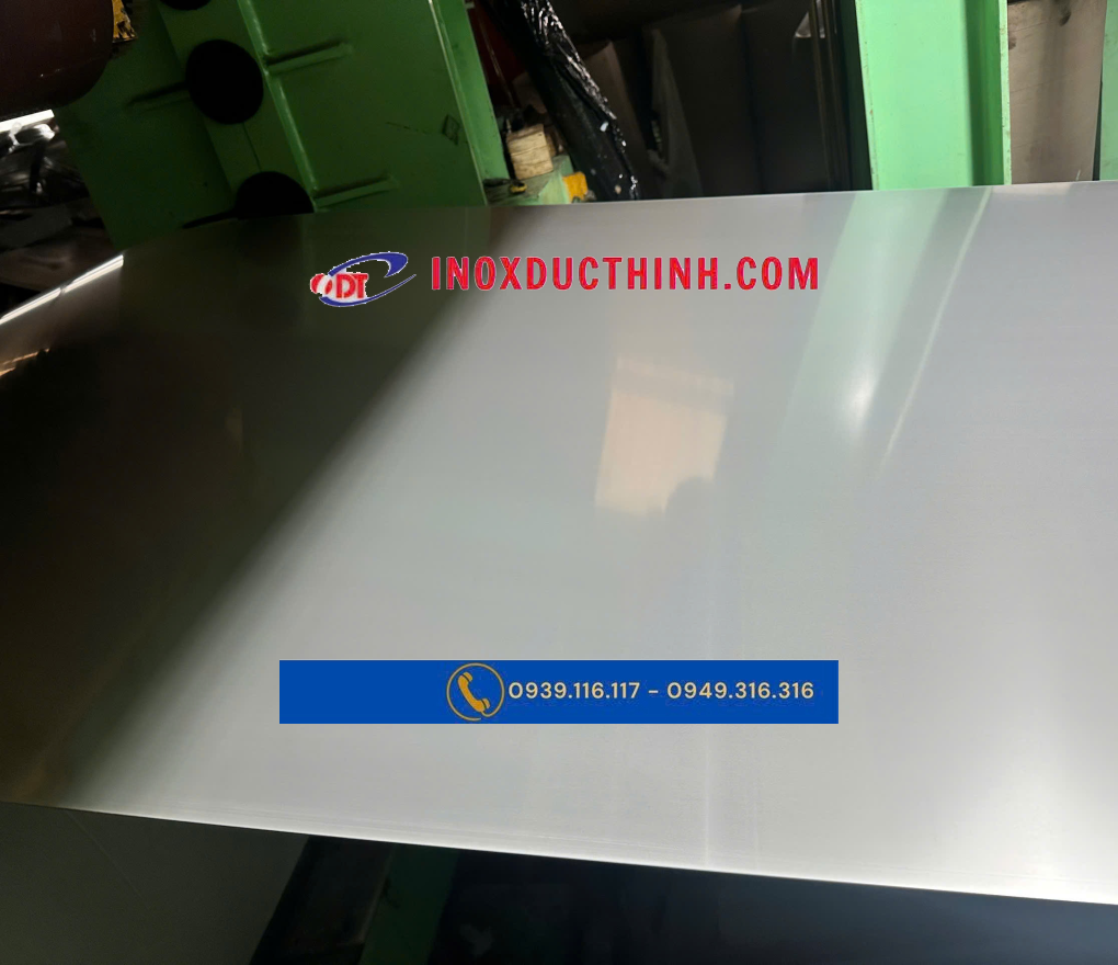 CẮT TẤM INOX 304/2B DÀY 2LY KHỔ 1249MM - INOX ĐỨC THỊNH