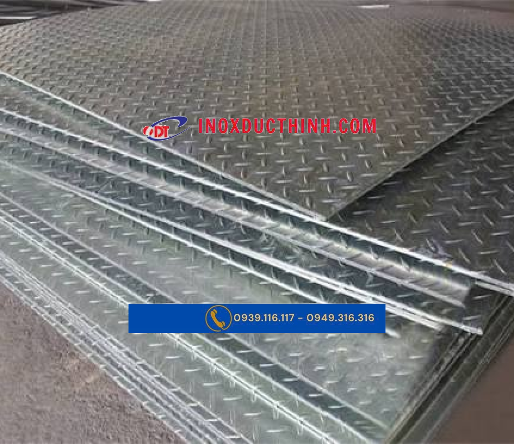 NHÔM GÂN CHỐNG TRƯỢT A5052 DÀY 5MM – TẤM NHÔM GÂN CHO NHÀ XƯỞNG