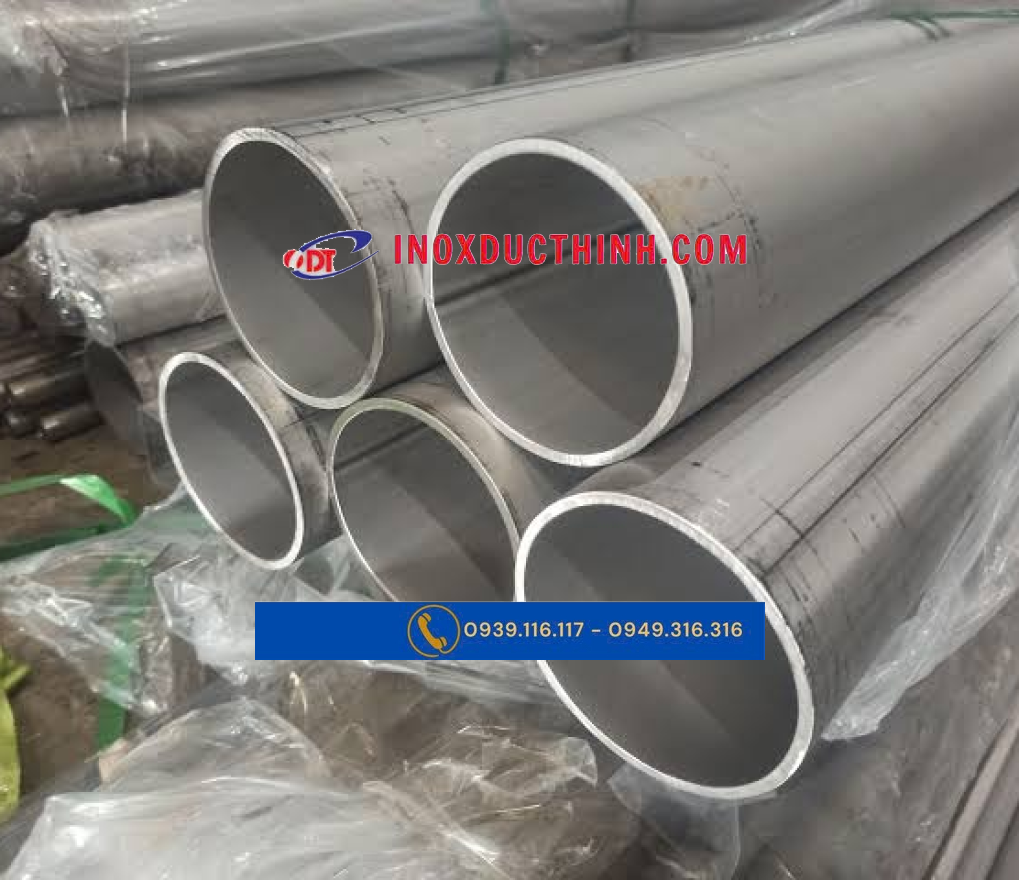 ỐNG INOX CÔNG NGHIỆP 304 GIA ANH Ø114, Ø141, Ø168 