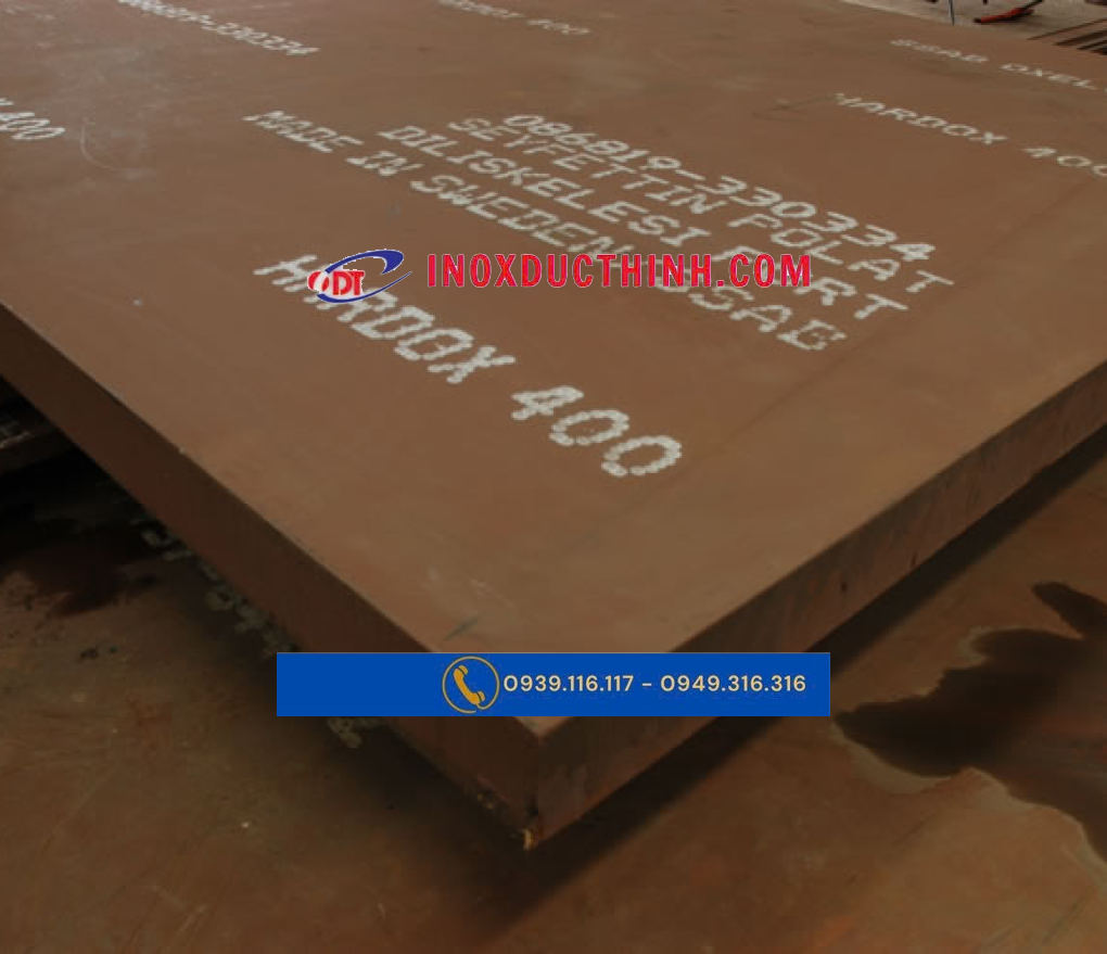 THÉP TẤM HARDOX 400 DÀY 6MM – ỨNG DỤNG TRONG MÁY MÓC VÀ NHÀ XƯỞNG