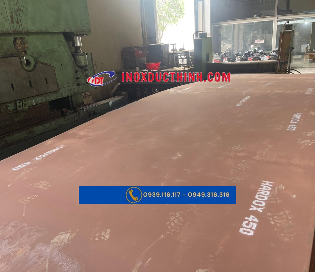 THÉP TẤM HARDOX 450 DÀY 20MM – TẤM THÉP CHỊU MÀI MÒN