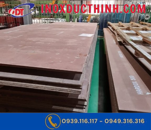 THÉP TẤM HARDOX 400 DÀY 16MM – VẬT LIỆU CHỊU MÀI MÒN CHO MÁY MÓC