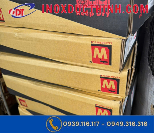 QUE HÀN INOX LEADERWELD 316 CỠ 4.0MM – ỨNG DỤNG TRONG HÀN INOX DÀY