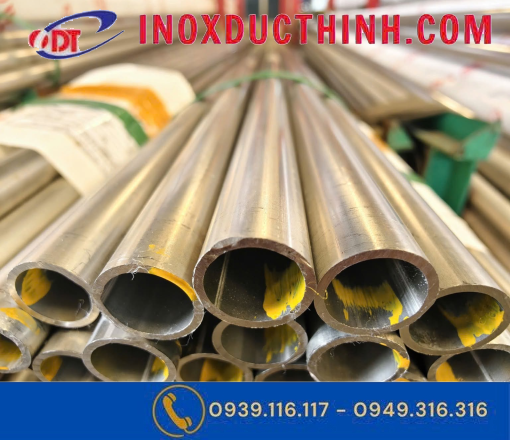 ỐNG INOX CÔNG NGHIỆP HOÀNG VŨ DÀY 1.8MM, 2MM, 2.5MM, 3MM, 4MM