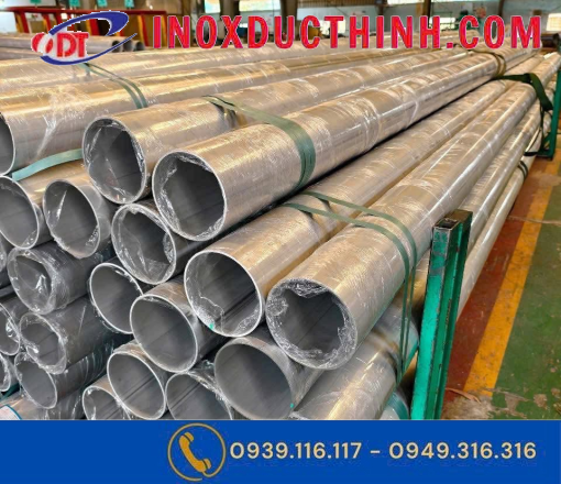 ỐNG INOX CÔNG NGHIỆP HOÀNG VŨ Ø76.2, Ø89.1, Ø101.6 – QUY CÁCH PHỔ BIẾN