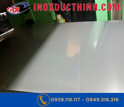 CẮT TẤM INOX 304/2B DÀY 2LY KHỔ 1249MM - INOX ĐỨC THỊNH