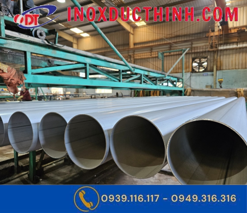 ỐNG INOX CÔNG NGHIỆP HOÀNG VŨ Ø114.3, Ø139.8 – ĐỘ DÀY VÀ ỨNG DỤNG