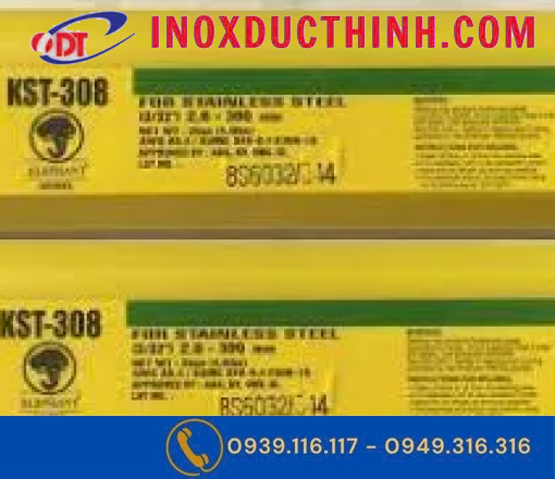 QUE HÀN TIG INOX KISWEL KST-308 Φ2.6MM – QUY CÁCH VÀ ỨNG DỤNG