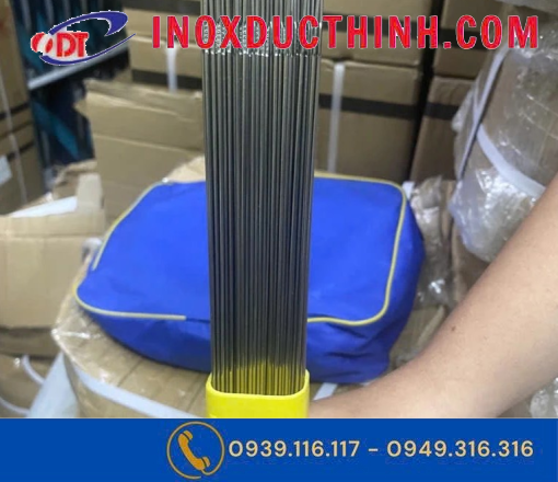 QUE HÀN TIG INOX KISWEL T-316L Φ3.2MM – VẬT LIỆU HÀN INOX ĐỨC THỊNH