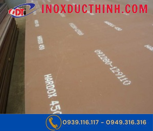 THÉP TẤM HARDOX 450 DÀY 4MM – QUY CÁCH VÀ ỨNG DỤNG