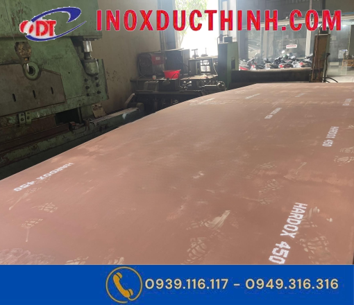 THÉP TẤM HARDOX 450 DÀY 20MM – TẤM THÉP CHỊU MÀI MÒN